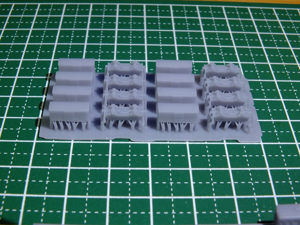 1/700スケール鉄道模型 ワム90000 8両セット