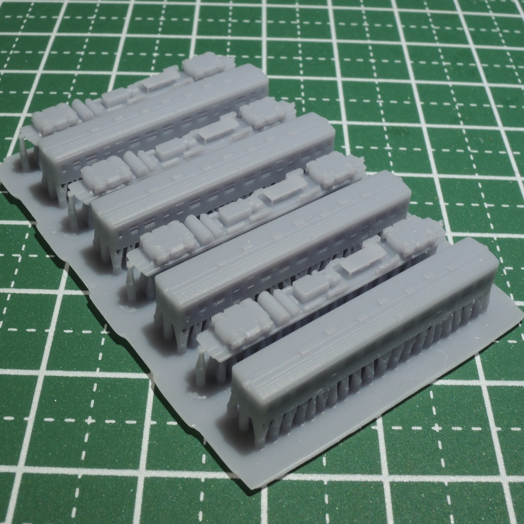 1/700 キハ20 4両セット 専用塗装治具付き