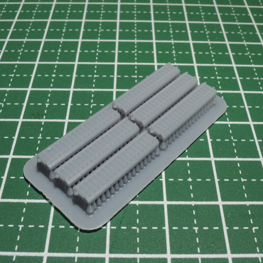 1/700スケール鉄道模型 レールセット 補助レール・車止め【低歪構造】