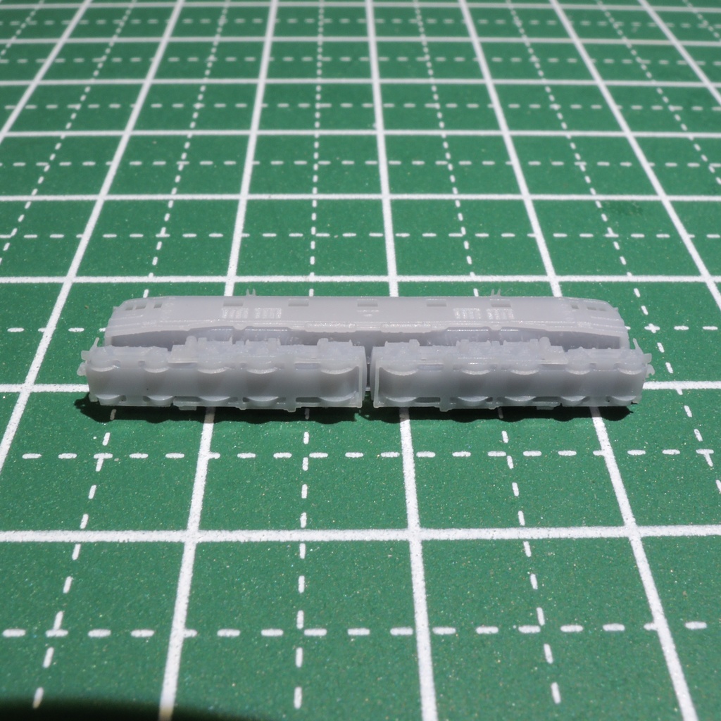 1/700スケール鉄道模型 国鉄EF58形電気機関車 未塗装キット【新仕様】