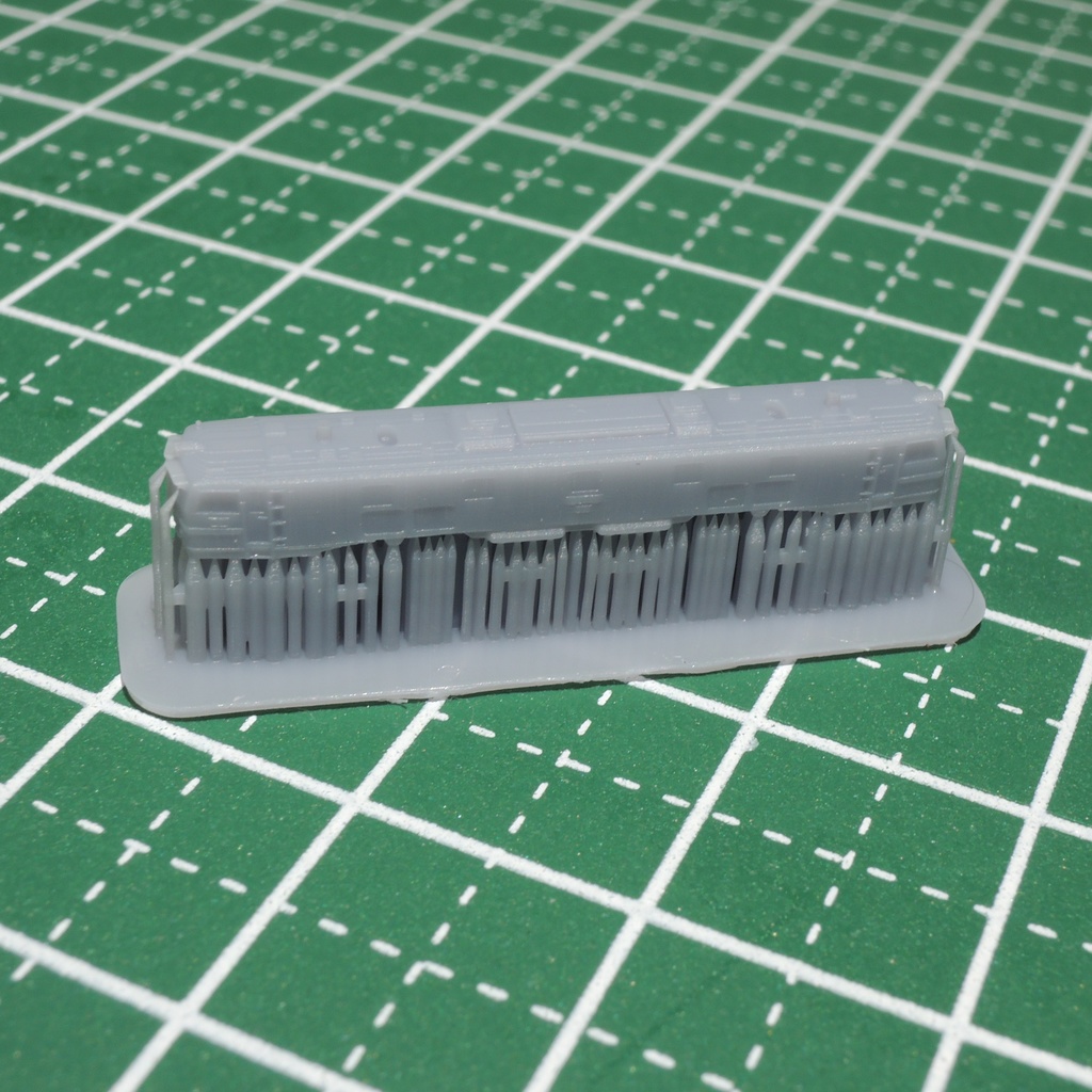 1/700スケール鉄道模型 国鉄EF58形電気機関車 未塗装キット