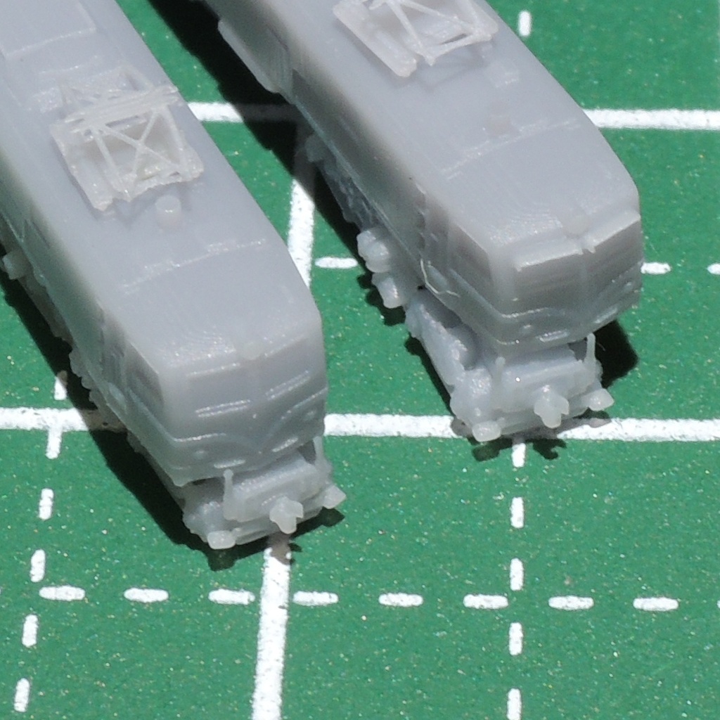 1/700スケール鉄道模型 国鉄EF58形電気機関車 未塗装キット