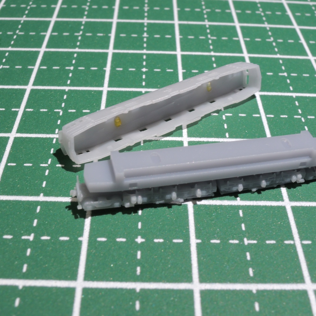 1/700スケール鉄道模型 国鉄EF58形電気機関車 未塗装キット【新仕様】