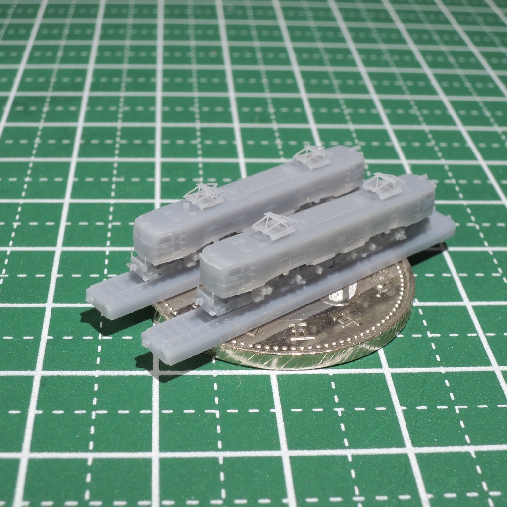 1/700スケール鉄道模型 国鉄EF58形電気機関車 未塗装キット