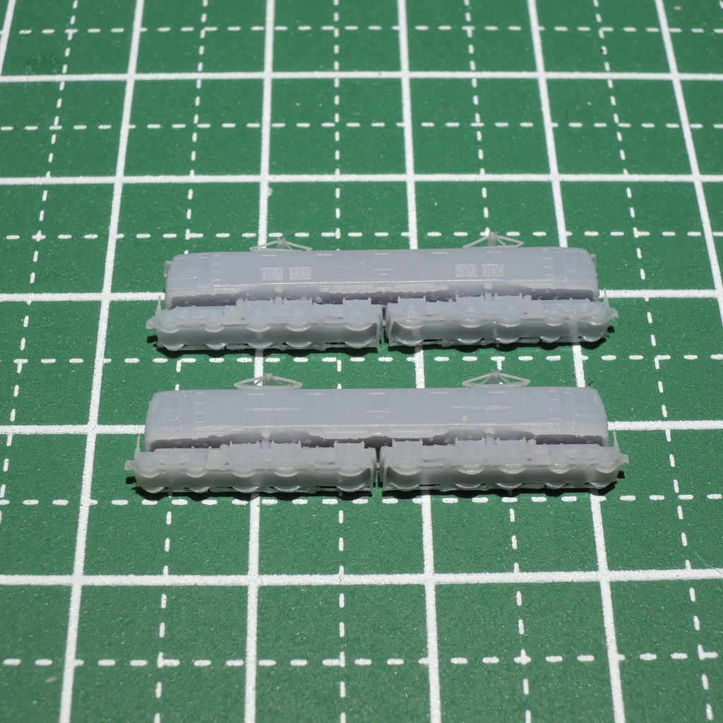 1/700スケール鉄道模型 国鉄EF58形電気機関車 未塗装キット