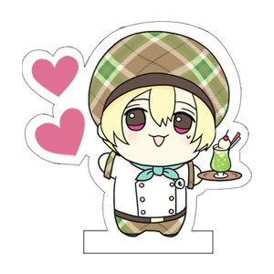 喫茶もぬもぬアクスタ（クリームソーダ）