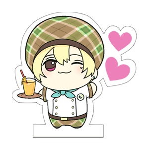 喫茶もぬもぬアクスタ（オレンジジュース）