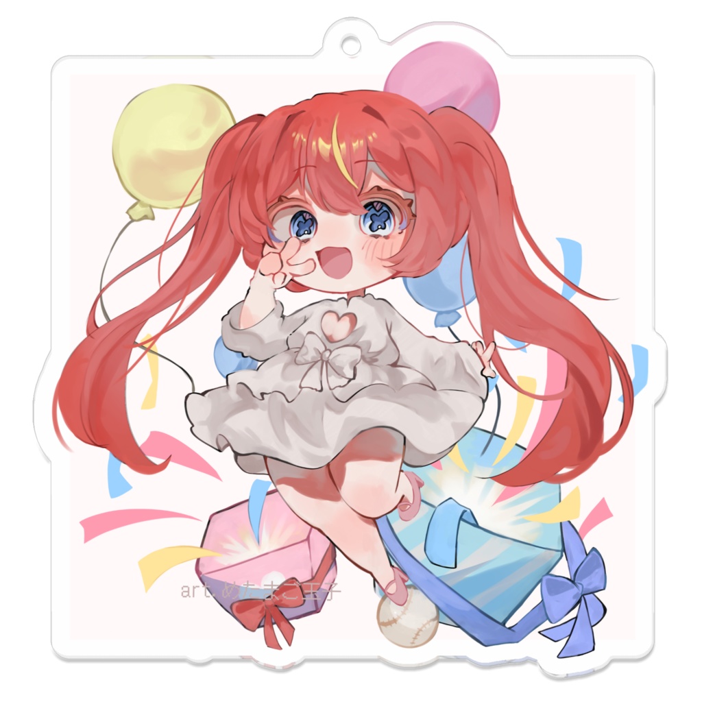 A.2周年アクリルキーホルダー