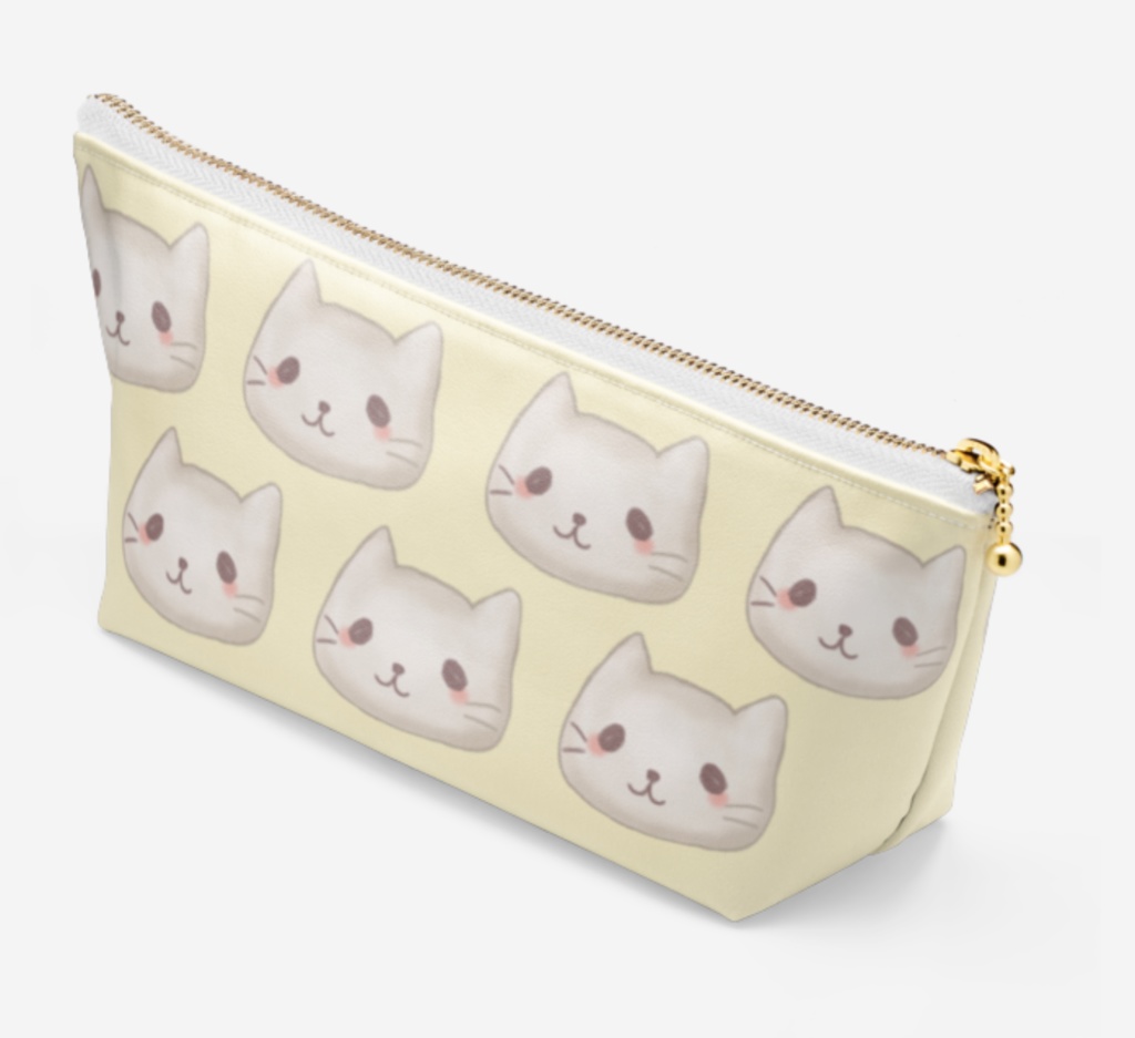 増えちゃったふにゃっとねこちゃんポーチ