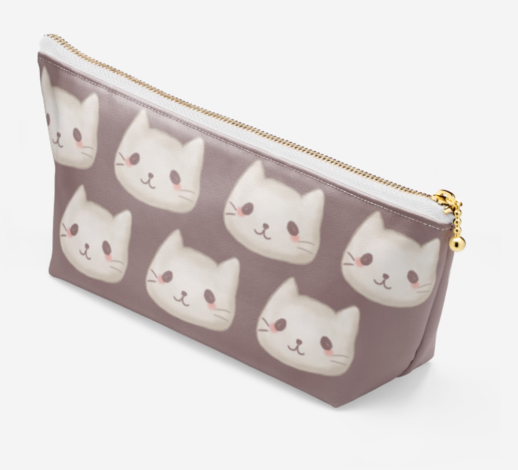 増えちゃったふにゃっとねこちゃんポーチ