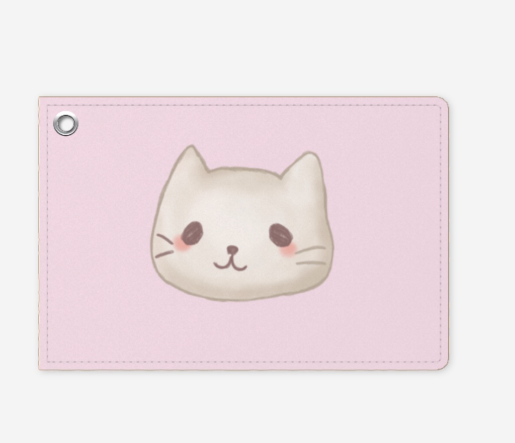 ふにゃっとねこちゃんパスケース