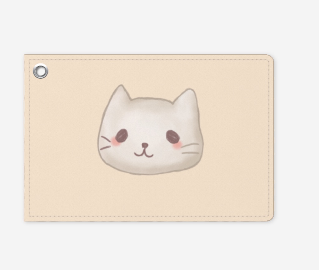 ふにゃっとねこちゃんパスケース