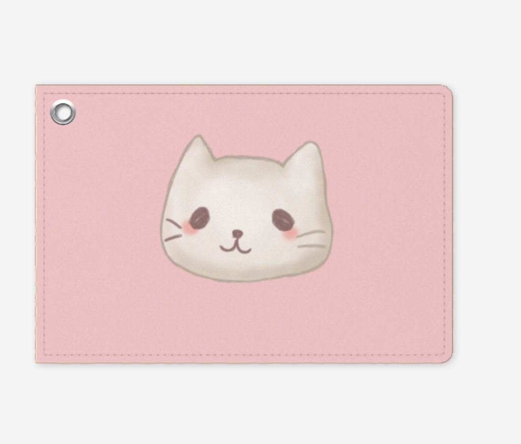 ふにゃっとねこちゃんパスケース