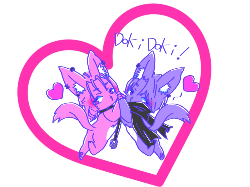 さみくもにゃんこDokiDokiアクリルキーホルダー