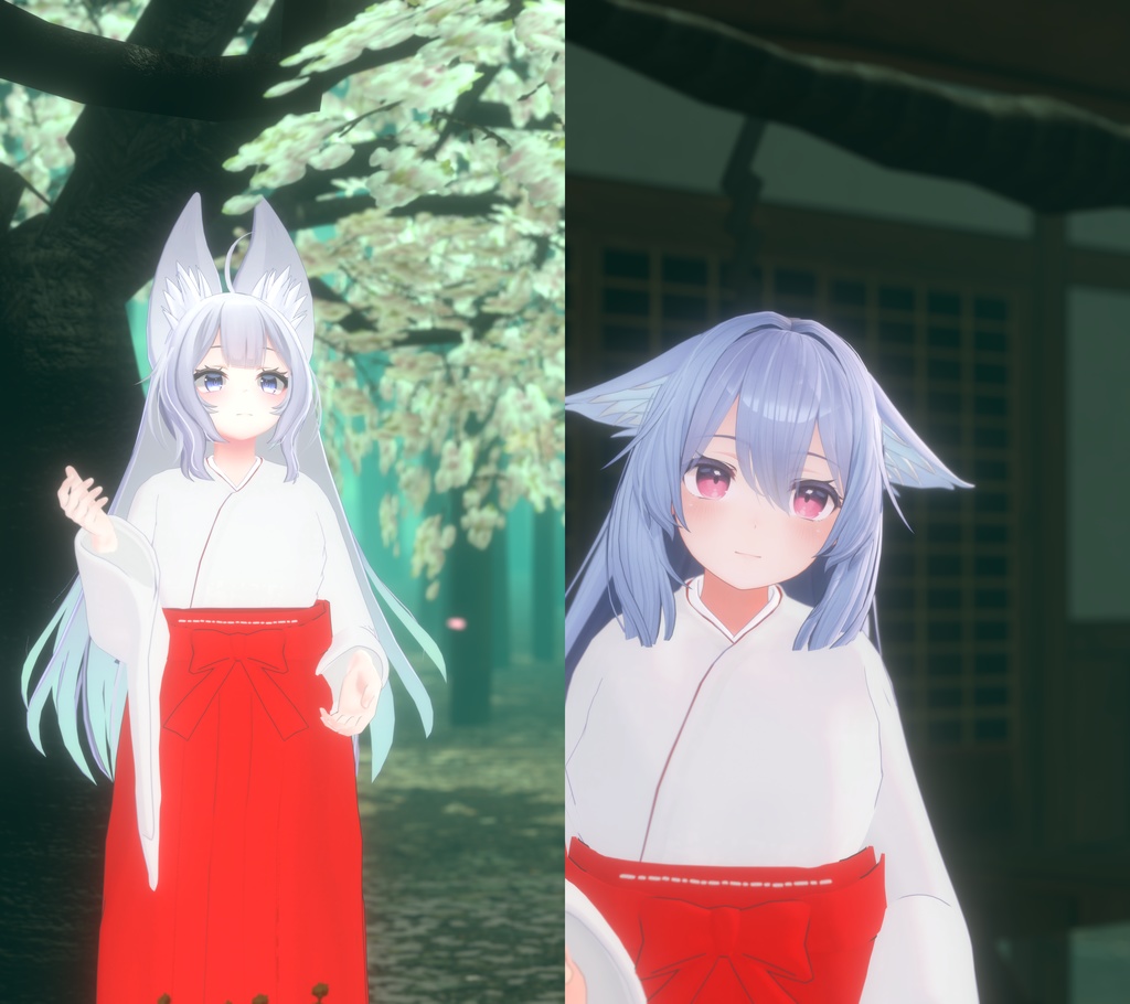 巫女+和装セット ver.2