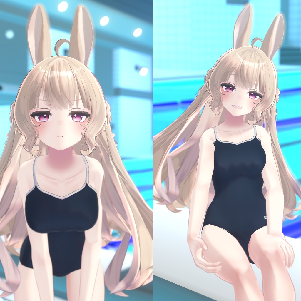 「スクール水着」ルーナリットちゃん用