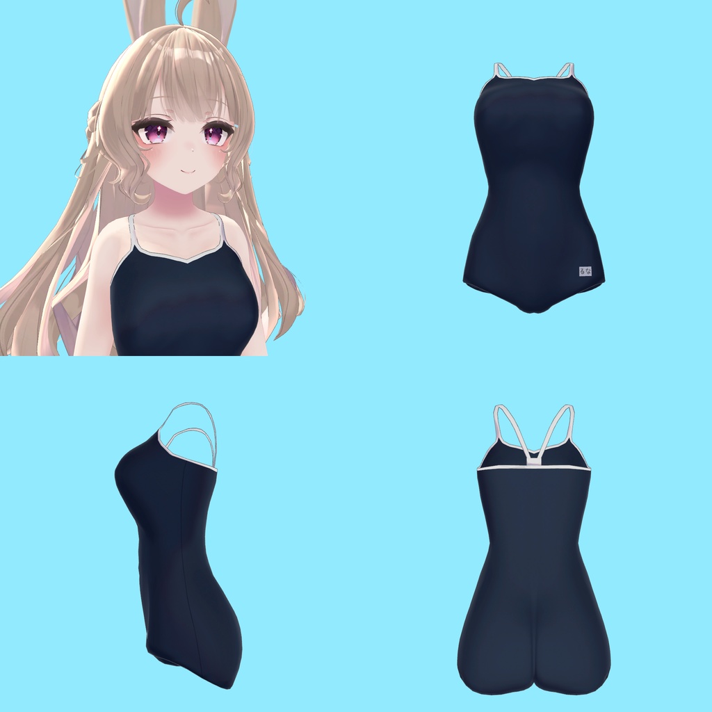 「スクール水着」ルーナリットちゃん用