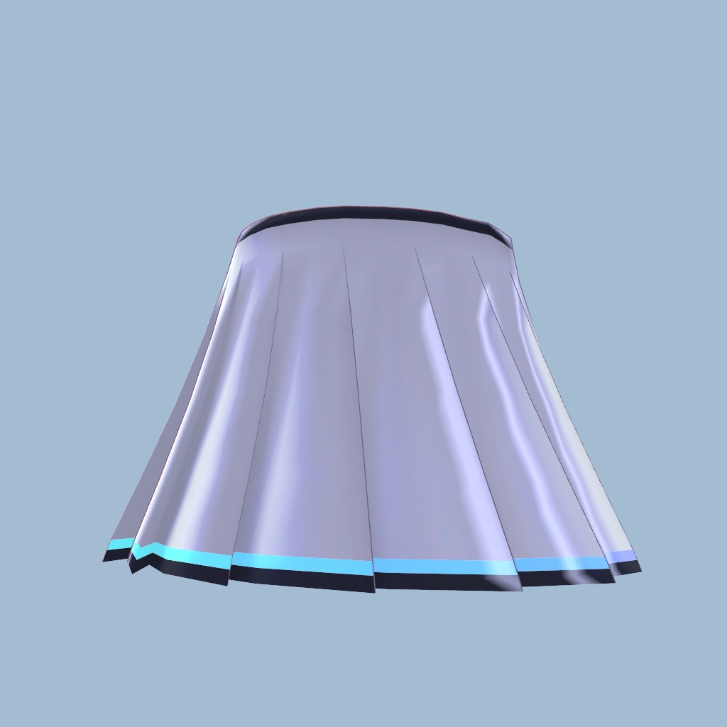 「プリーツスカート」ルナトくん用