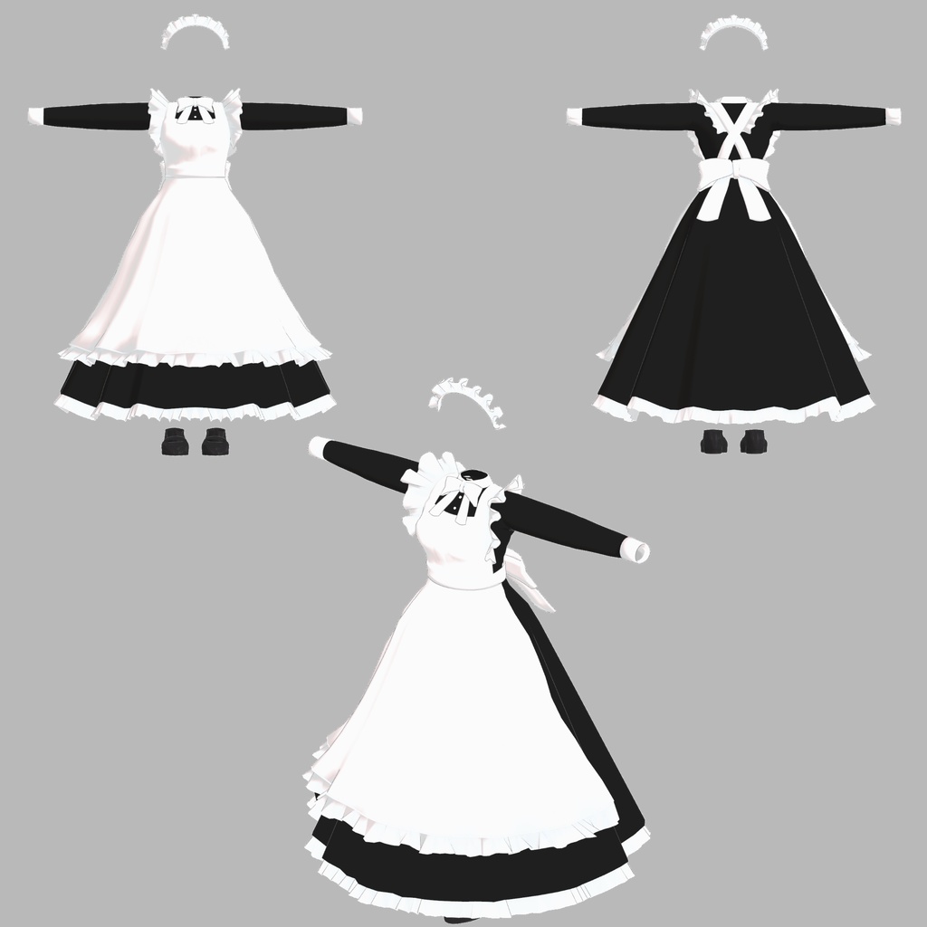 「クラシカルメイド服」ver.2