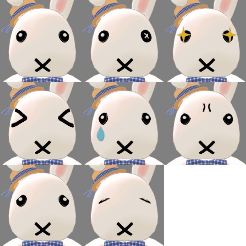 「うさね」オリジナル3Dモデル