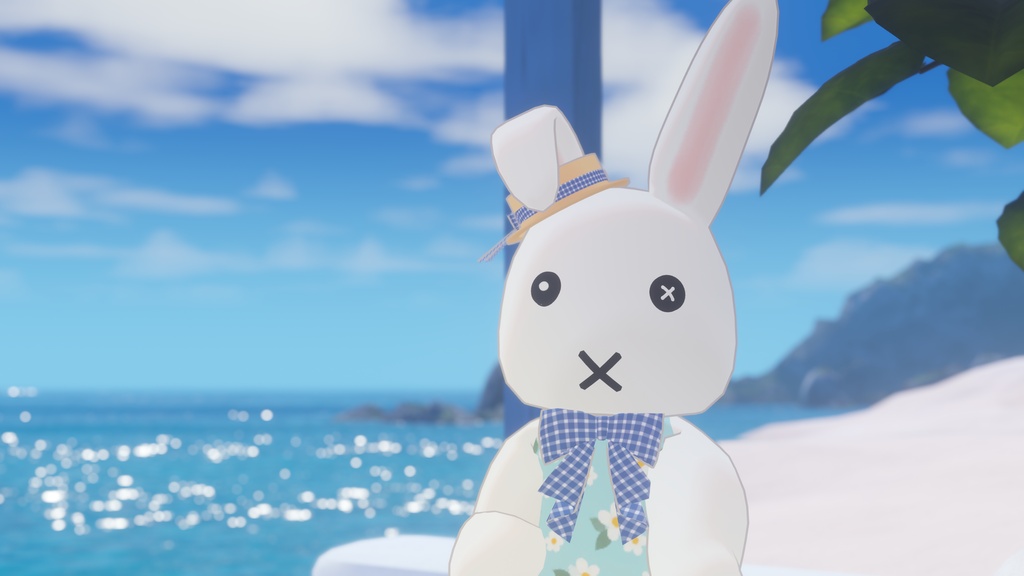 「うさね」オリジナル3Dモデル