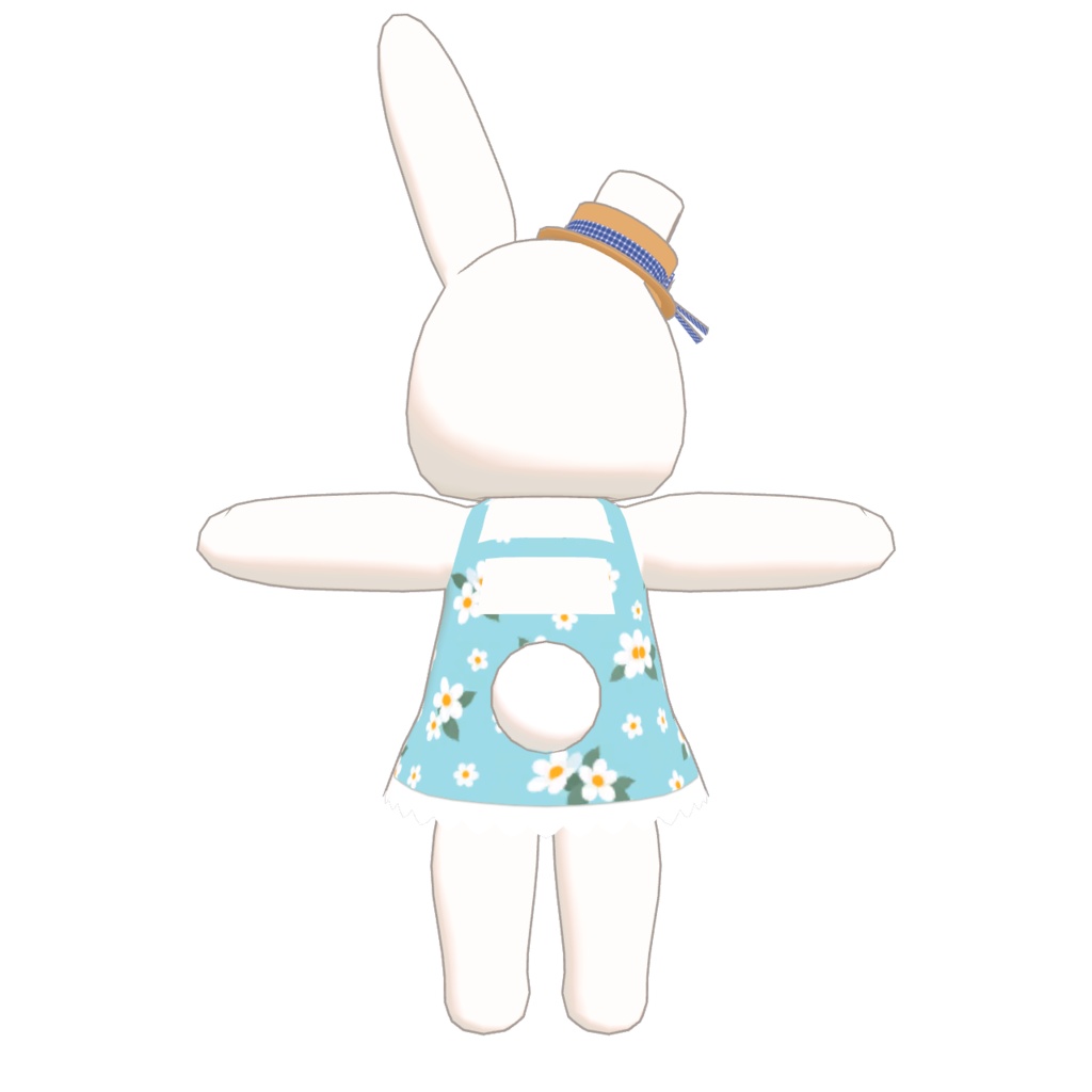 「うさね」オリジナル3Dモデル