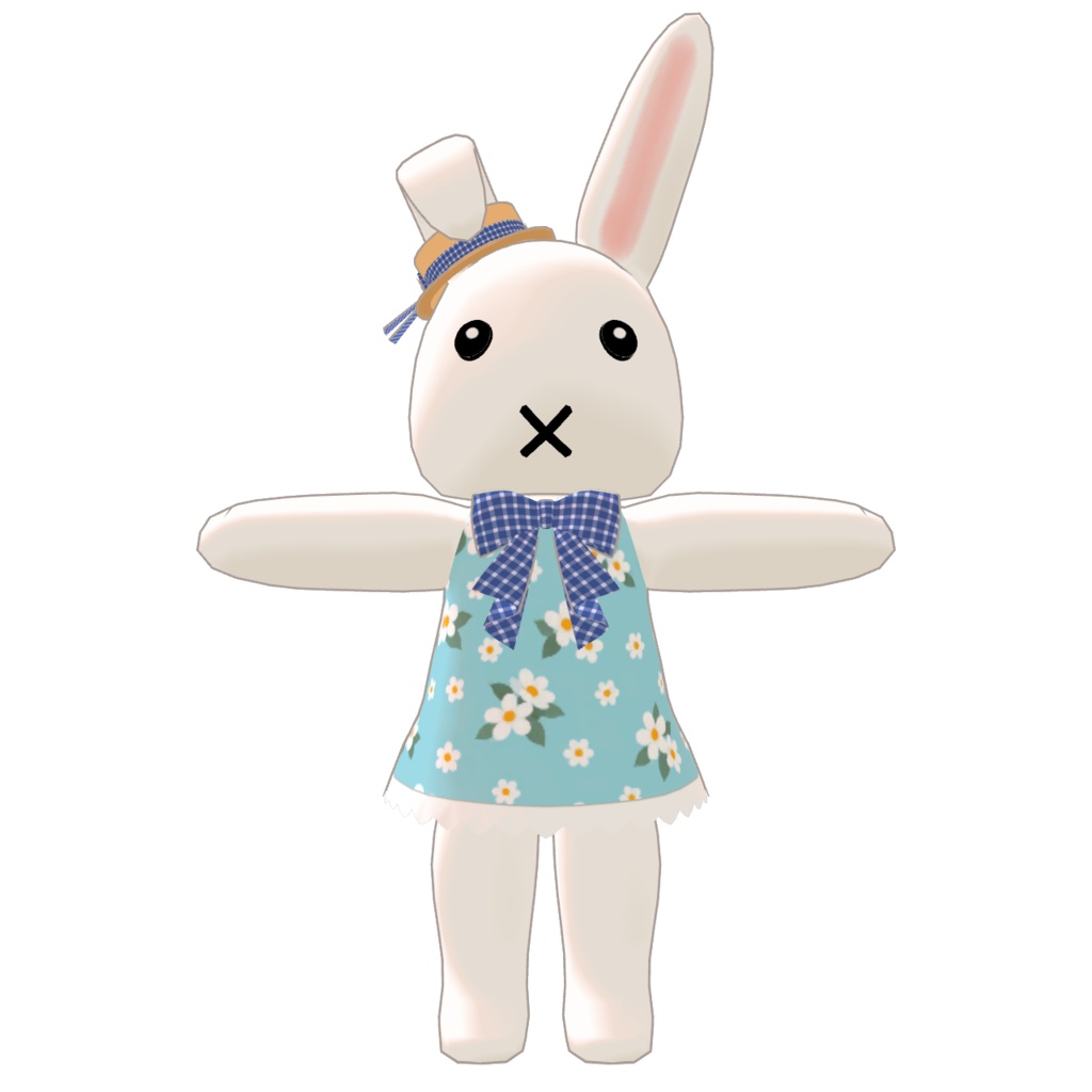 「うさね」オリジナル3Dモデル