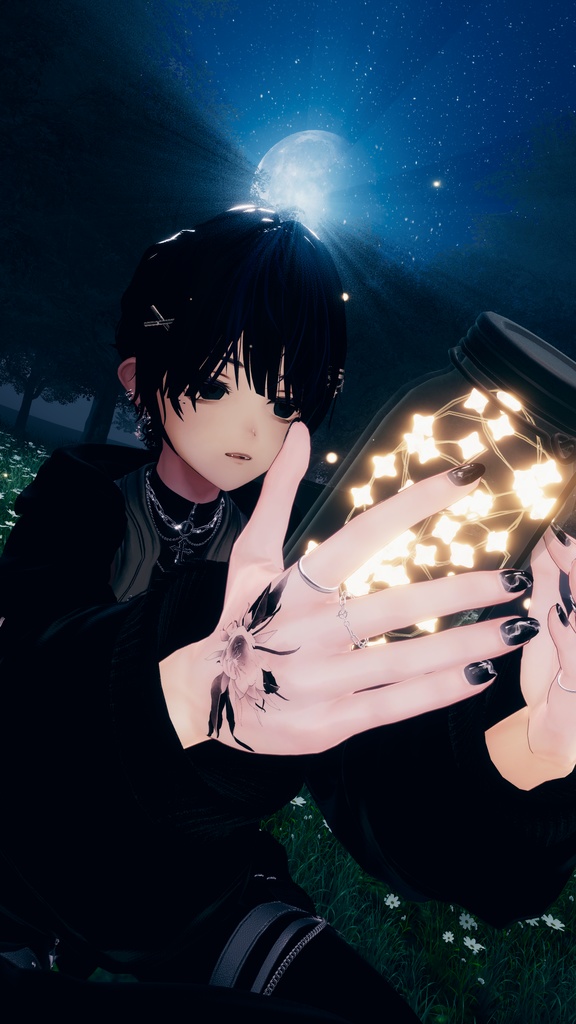 月下美人 タトゥー