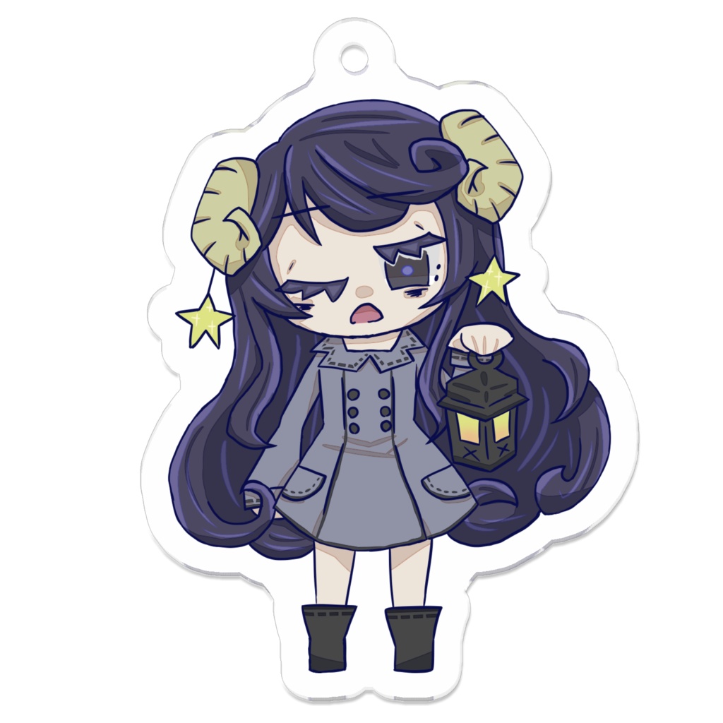 不眠の黒羊 アクキー