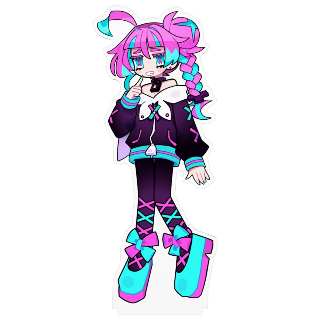 愛〆メメ 公式立ち絵アクリルフィギュア