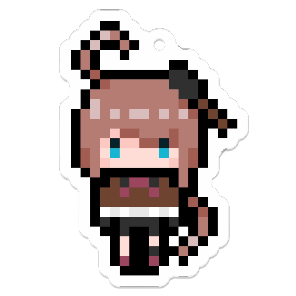 空音ライ ドット絵アクキー