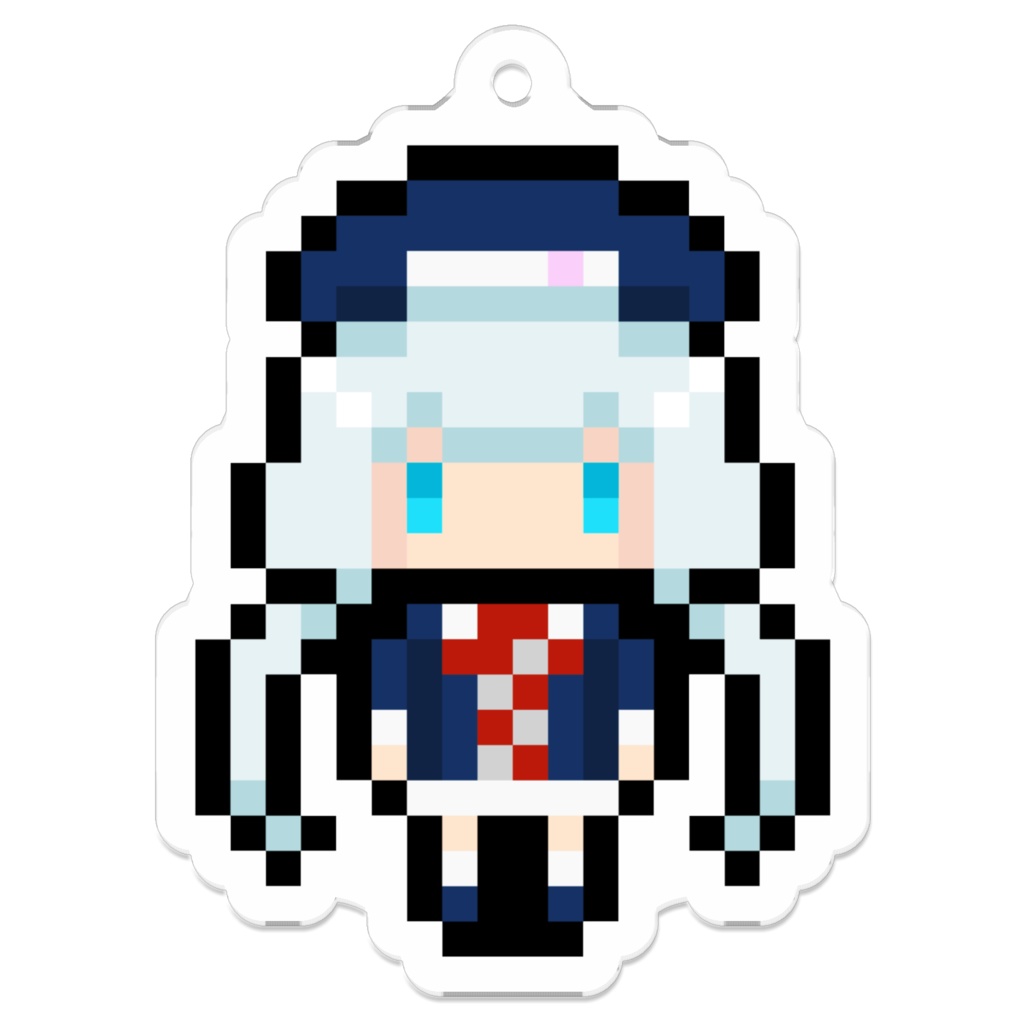 水底みなみ　ドット絵アクキー