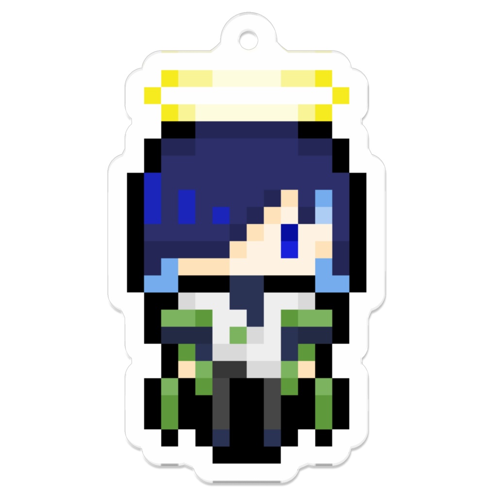 四方通ニチ ドット絵アクキー