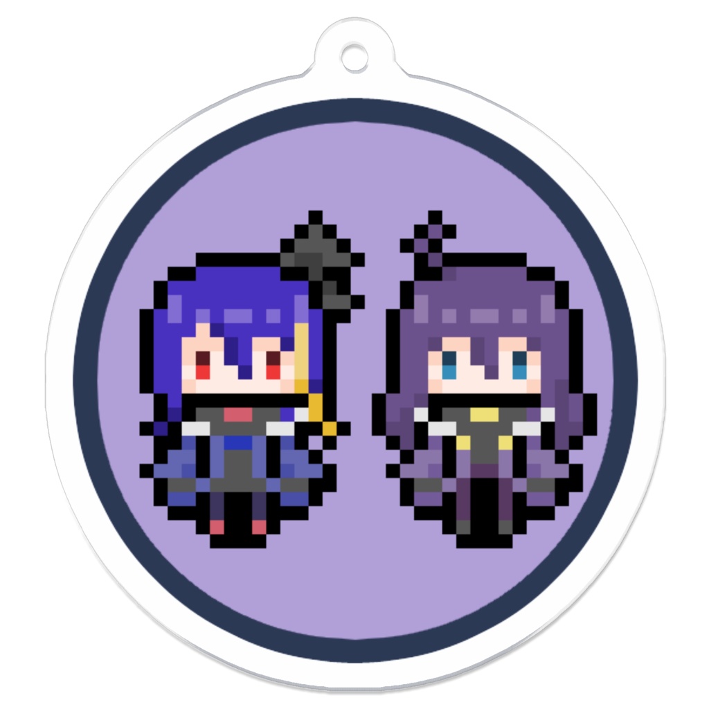 舞智・博也　ドット絵アクキー