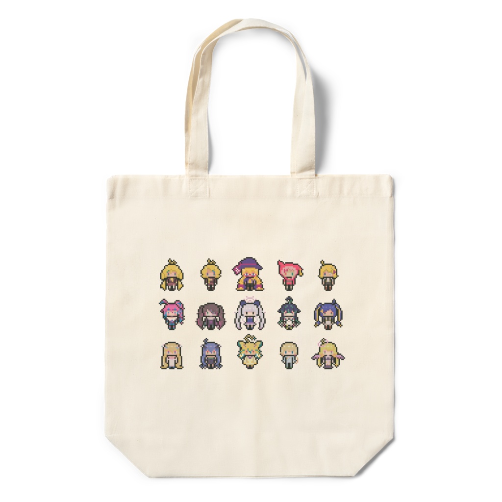 Hearts　ドット絵エコバッグ