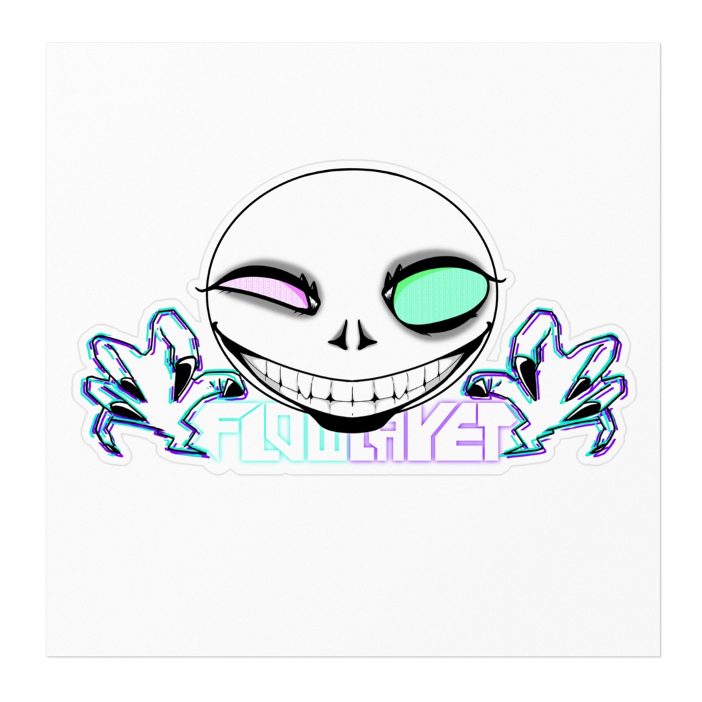 Flow Cupロゴステッカー