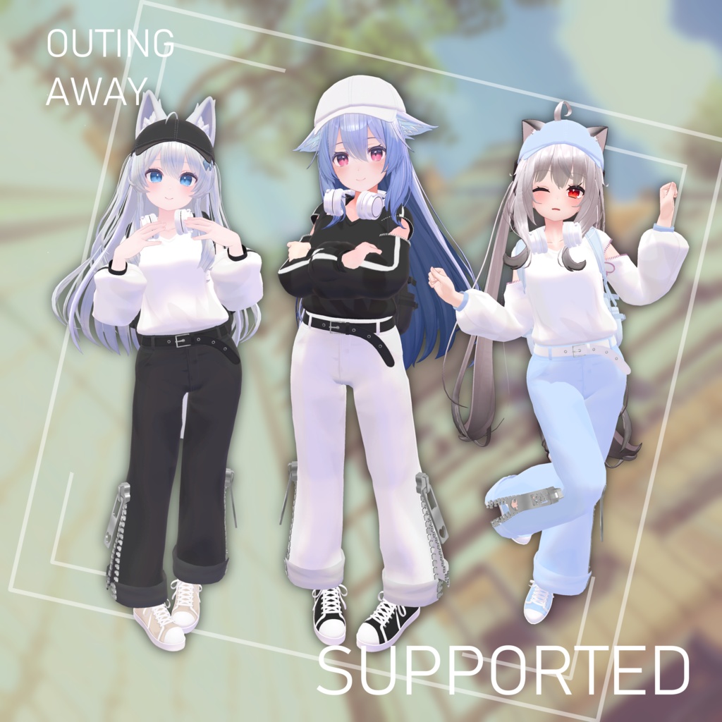 -OutingAway-アウティングアウェイ【8アバター対応】