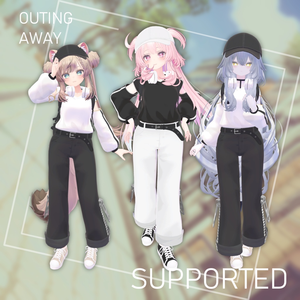 -OutingAway-アウティングアウェイ【8アバター対応】