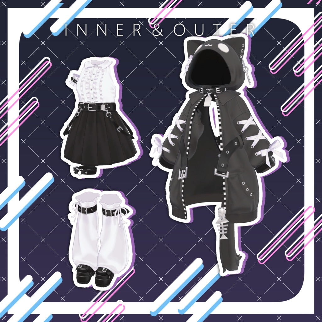 【複数アバター対応】にゃんてぃっくナイト🌙