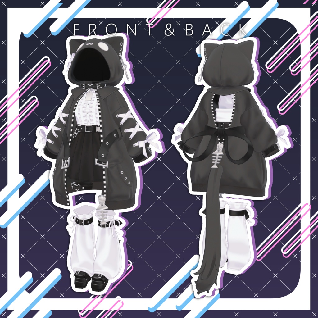 【複数アバター対応】にゃんてぃっくナイト🌙