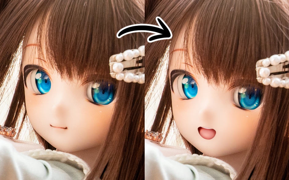 【アニメヘッド用】 口パーツ2