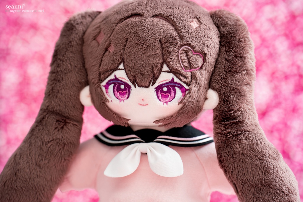 (在庫なし) レイちゃん20cmぬいぐるみ ~pink daily look~