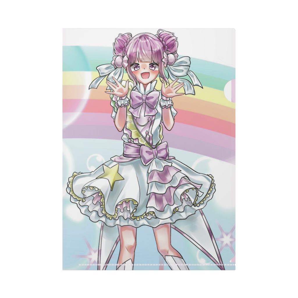 ふぁんすた1周年クリアファイル(みるきー)