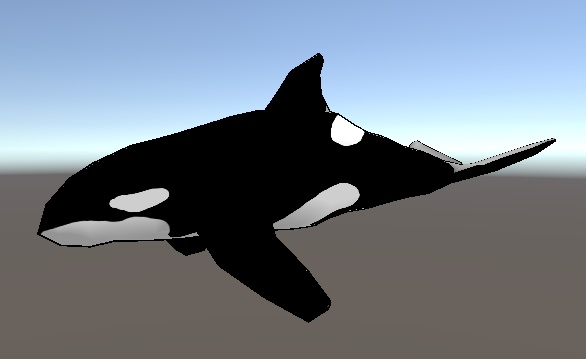 3Dモデル「シャチ」