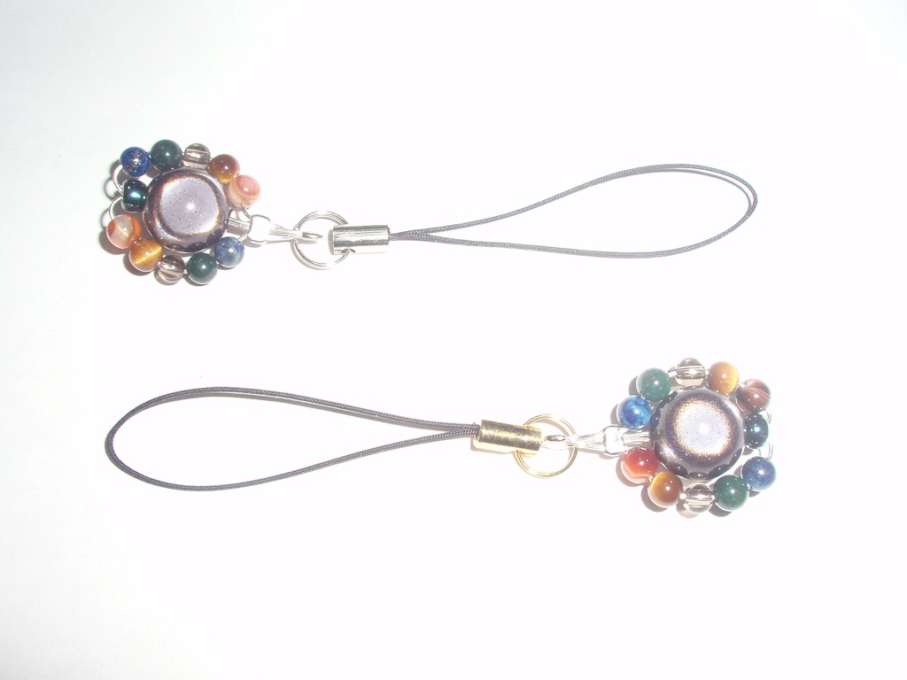 ミラクルビーズアミュレットストラップ2号