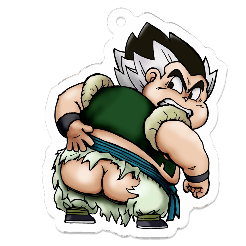 ドラゴンボール　でぶゴテンクス　アクリルキーホルダー