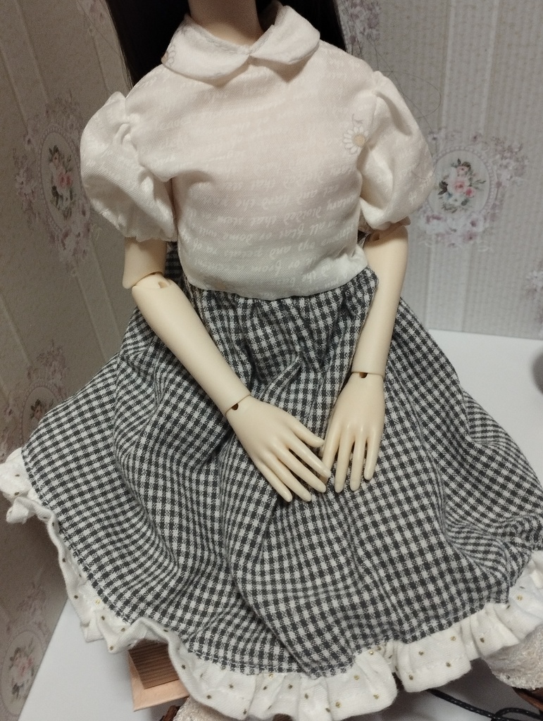 マーガレットなワンピース(40cmドール)