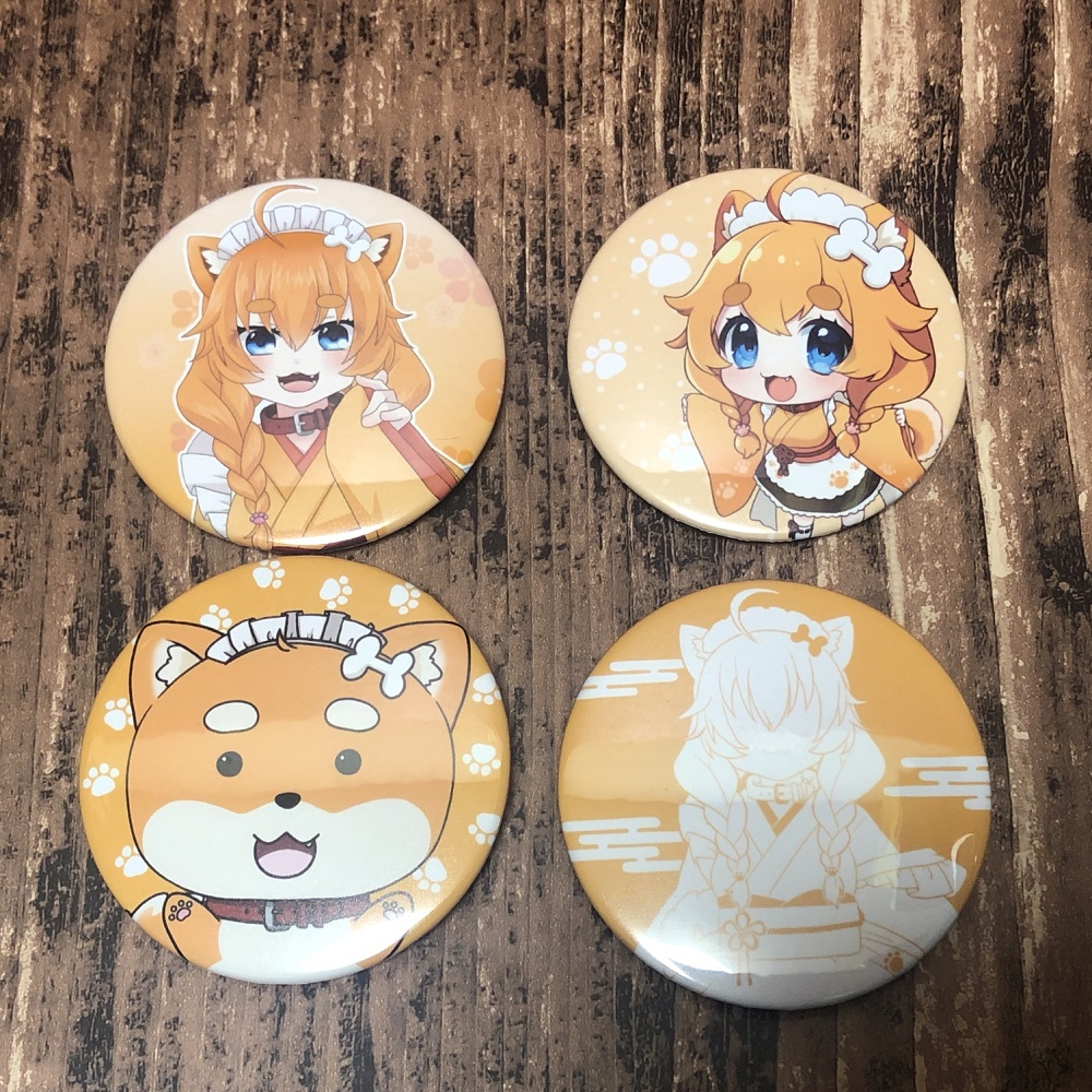 はちこの缶バッジ