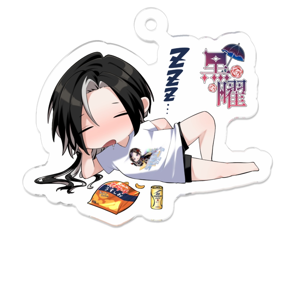 ぐだぐだ黒曜アクキー