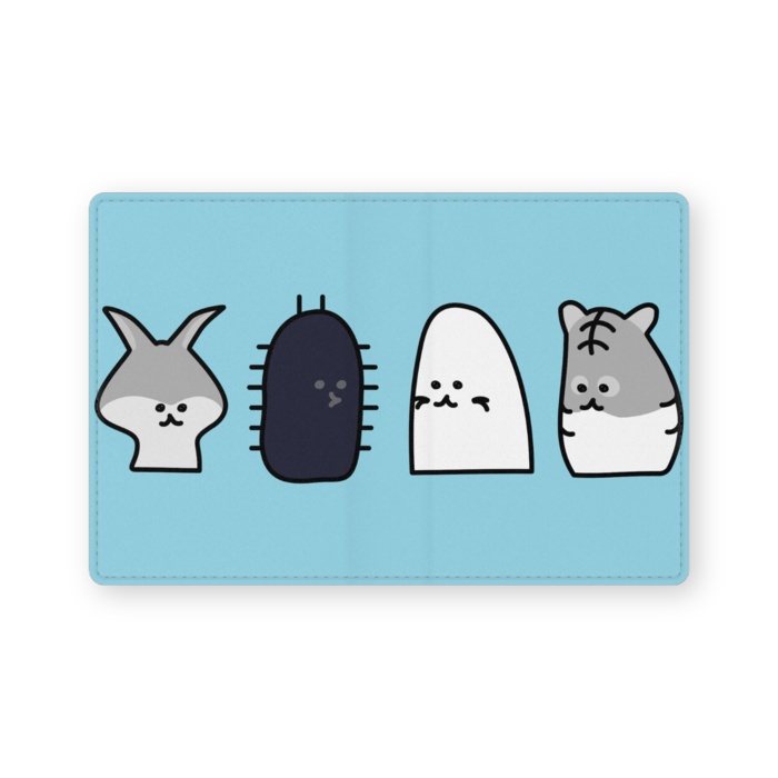 モノクロアニマルの名刺ケース